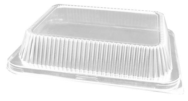 High Dome Clear Lid for Half-Size Aluminum Foil Pan