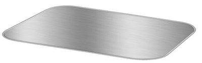 Board Lid For 3 lb. Oblong Foil Take-Out Pan 250/CS