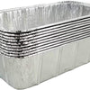 Durable 1 1/2 lb. Aluminum Foil Loaf Pan w/Dome Lid  500/CS
