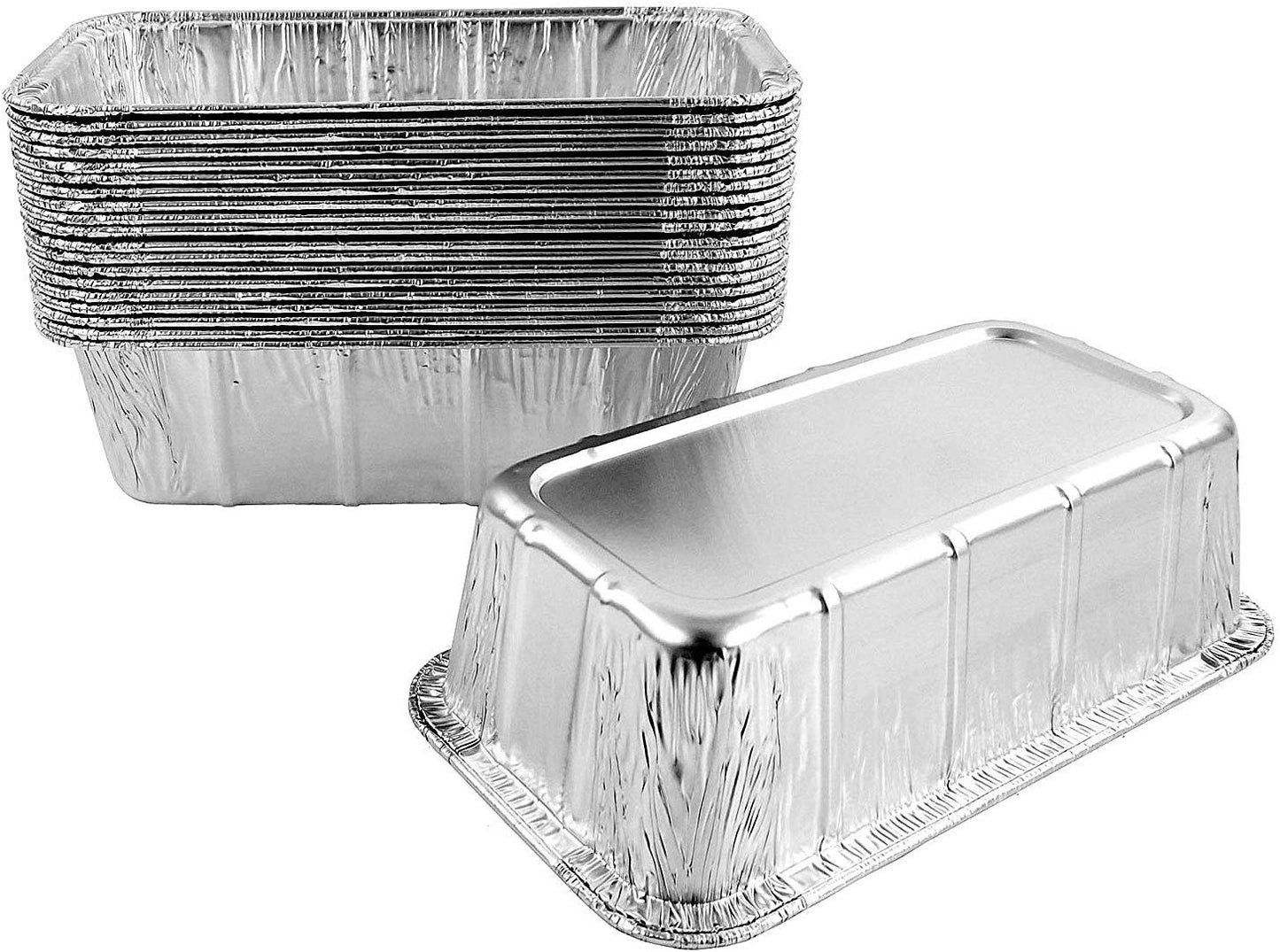 Durable 1 1/2 lb. Aluminum Foil Loaf Pan w/Dome Lid  500/CS