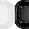 Karat 10.25"x9" Premium PP Hinged Container, Take Out Food Containers - 150/Case