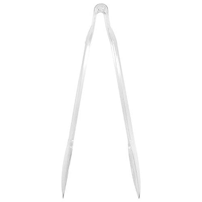 12" Clear Tongs 48/CS