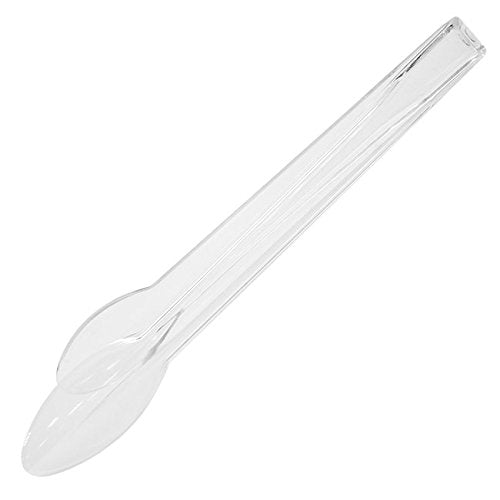 12" Clear Tongs 48/CS