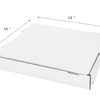 14"x14"x2" WHITE Corrugated Pizza Box - 50/CASE