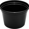 16 oz. Round Microwaveable Deli Container Combo Pack (Black) 240/Case
