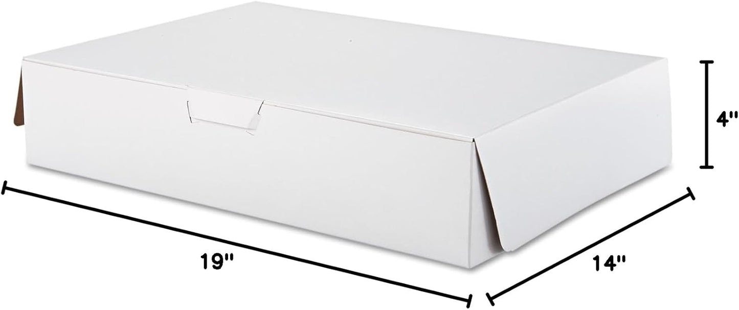 Half Size Sheet 19"x14"x4" Bakery Box - 50/CASE
