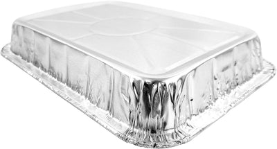 7.5" x 5" x1.37" Small Toaster Oven Broiler Baking Pan 500/CS