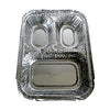 3 Compartment Oblong Take-Out Foil Pan 