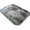 3 Compartment Oblong Take-Out Foil Pan