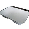 3 Compartment Oblong Take-Out Foil Pan w/Board Lid