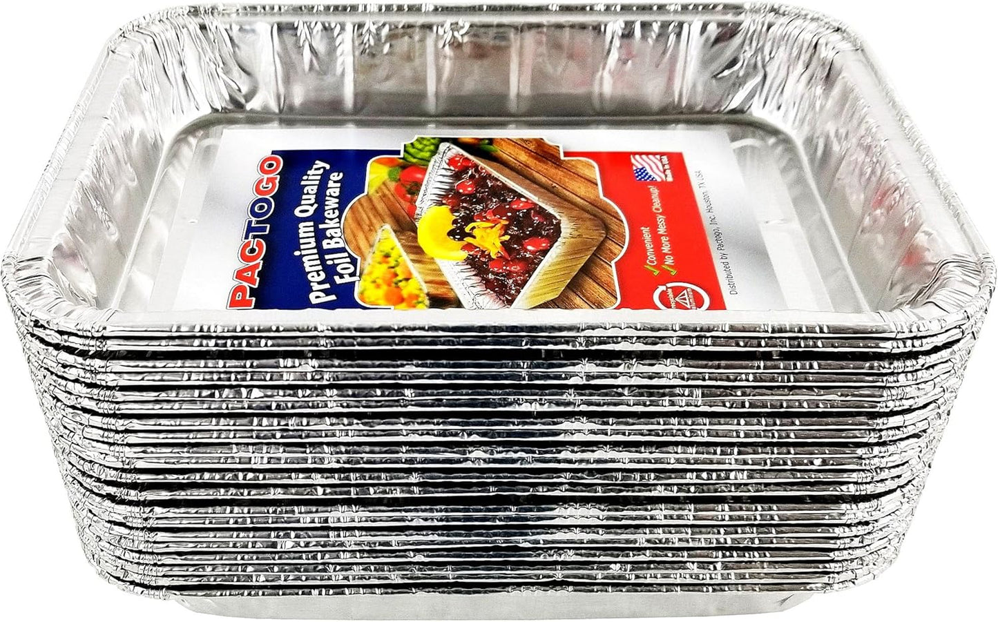 7.5" x 5" x1.37" Small Toaster Oven Broiler Baking Pan 500/CS