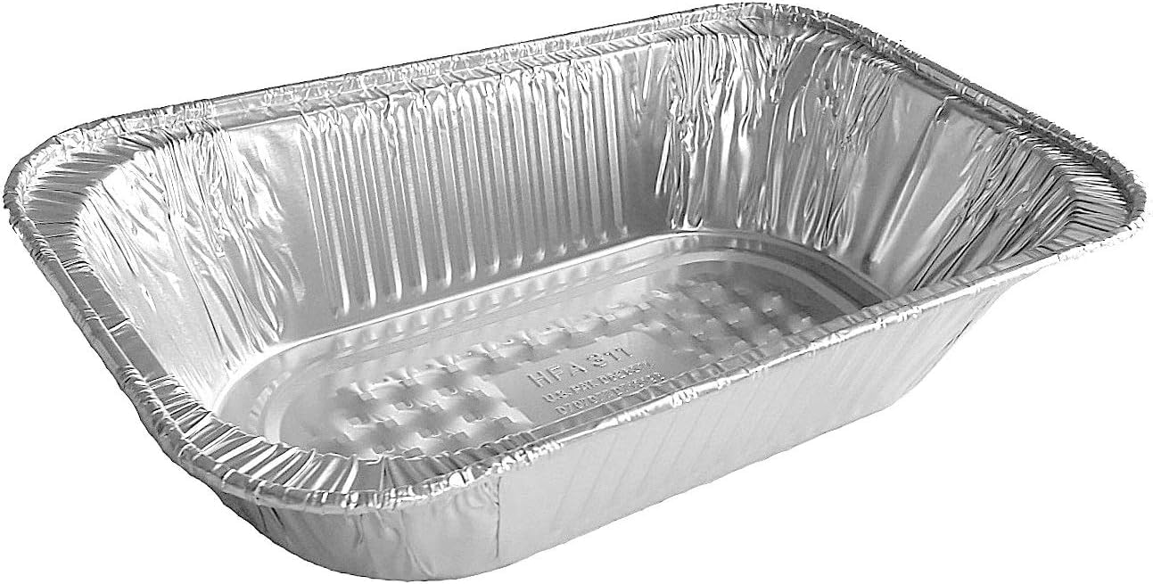 Quarter-Size Deep Steam Table Aluminum Foil Pan 200/CS
