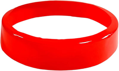 Red 4.75" x 1" Heat Shrink Deli Container Bands 5000/CS