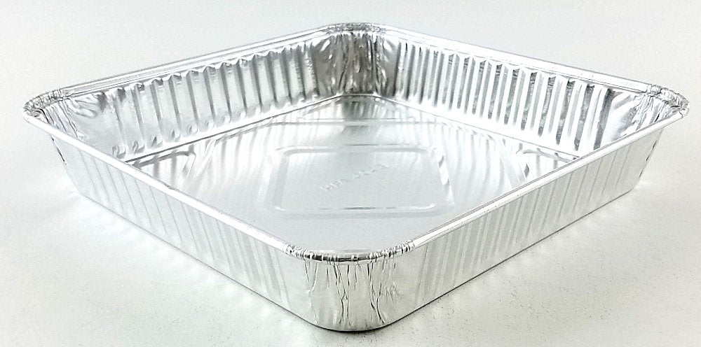 Handi-Foil 8" Square Cake Foil Pan 1-1/4" Deep  500/CS