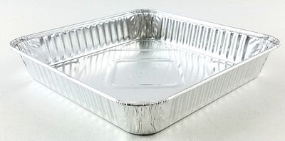 Handi-Foil 8" Square Cake Foil Pan 1-1/4" Deep  500/CS