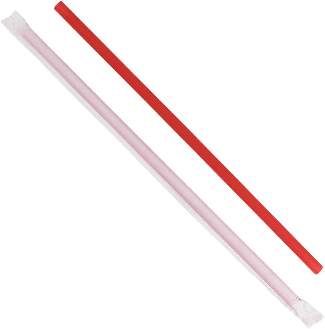 10.25" RED Giant Wrapped Straw 4x300/CASE