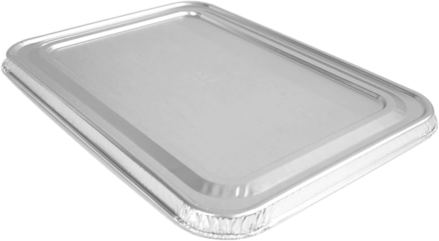 Handi-Foil 2 1/4 lb. Oblong Take-Out Foil Pan w/Foil Lid Combo Pack 250/CS