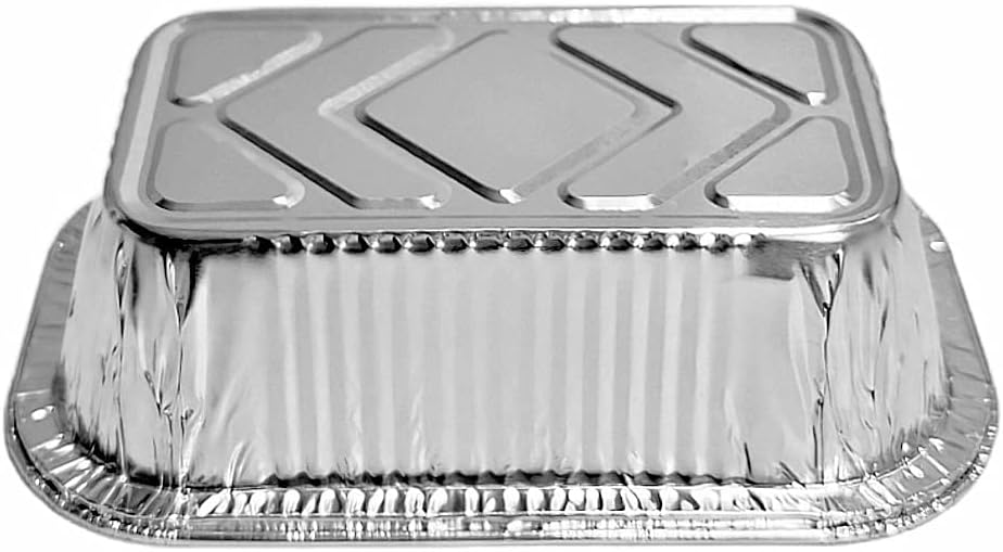 8 oz. Aluminum Foil EXTRA-MINI Loaf Pans Small Disposable Container 2000/CS