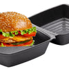 Dart 6x6 BLACK Foam Hinged Container 500/CS