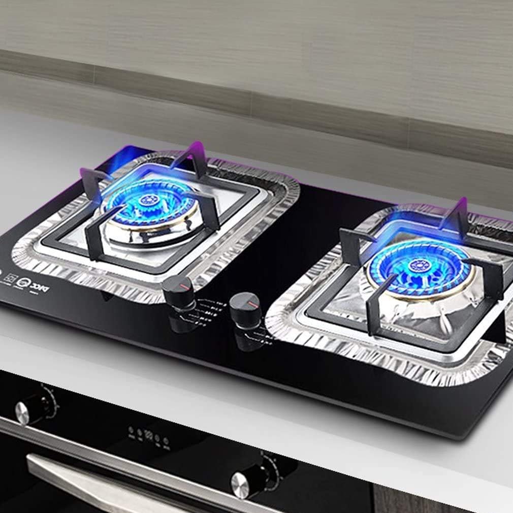 Handi-Foil Square Aluminum Foil Gas Liners Stove Bibs 1000/CS