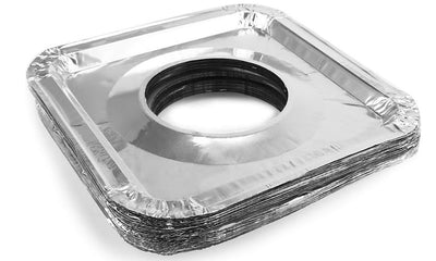 Handi-Foil Square Aluminum Foil Gas Liners Stove Bibs 1000/CS