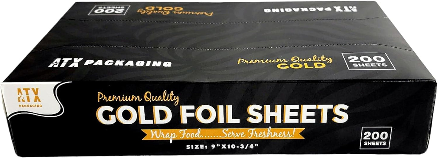 ATX  9" x 10.75" Gold Pop-Up Foil Sheets 12 x 200/CS