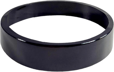 Black 4.75" x 1" Heat Shrink Deli Container Bands 5000/CS