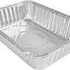 Handi-Foil 2 1/4 lb. Oblong Take-Out Foil Pan w/Foil Lid Combo Pack 250/CS