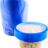 Blue 4.75" x 1" Heat Shrink Deli Container Bands 5000/CS
