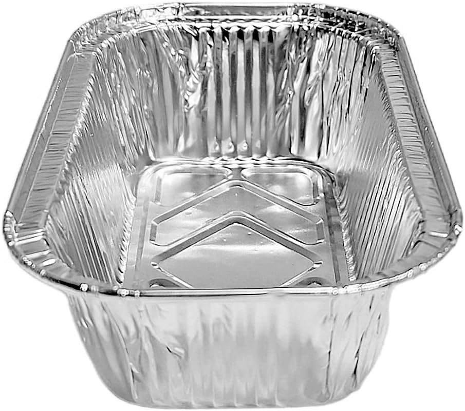 8 oz. Aluminum Foil EXTRA-MINI Loaf Pans Small Disposable Container 2000/CS