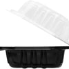 Karat 6"x6" Premium PP Hinged Container, Take Out Food Containers - 300/Case