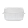 Karat 6"x6" Clear PET Hinged Food Containers - 500/Case