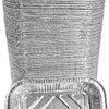 8 oz. Aluminum Foil EXTRA-MINI Loaf Pans Small Disposable Container 2000/CS