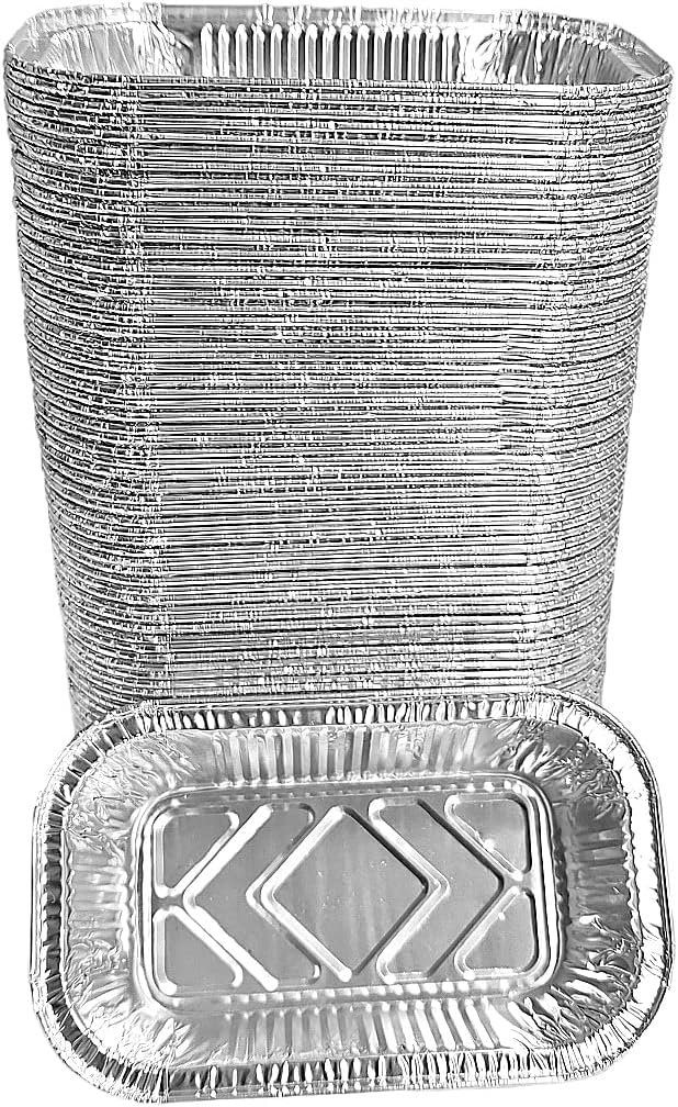 8 oz. Aluminum Foil EXTRA-MINI Loaf Pans Small Disposable Container 2000/CS
