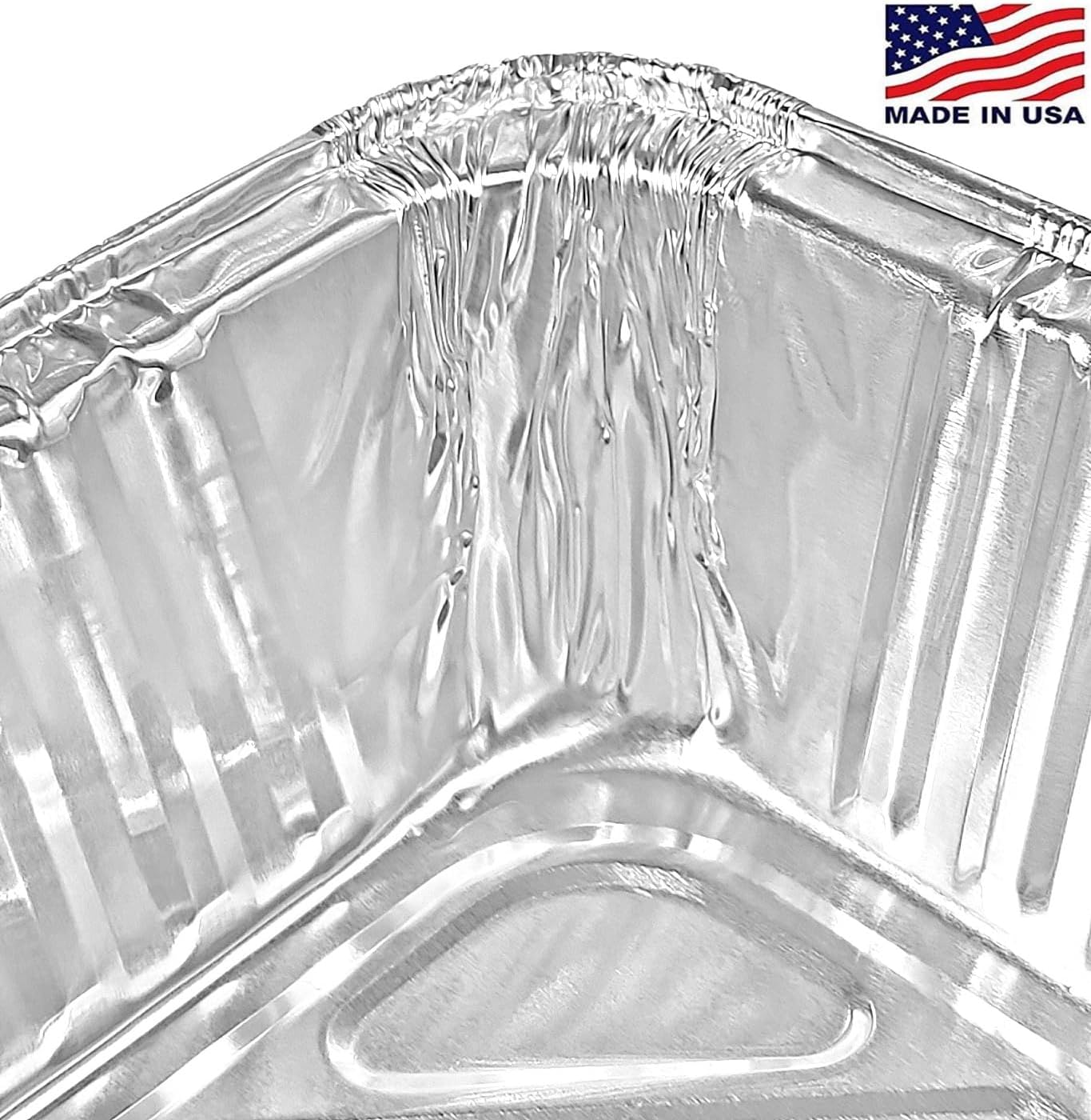 Handi-Foil 2 1/4 lb. Oblong Take-Out Foil Pan w/Foil Lid Combo Pack 250/CS