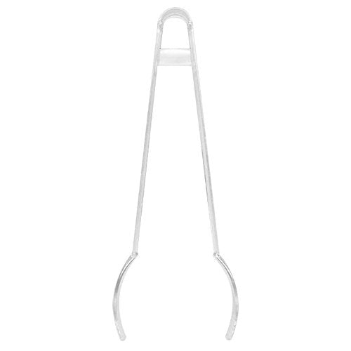 CLEAR 7" Tongs 48/Case