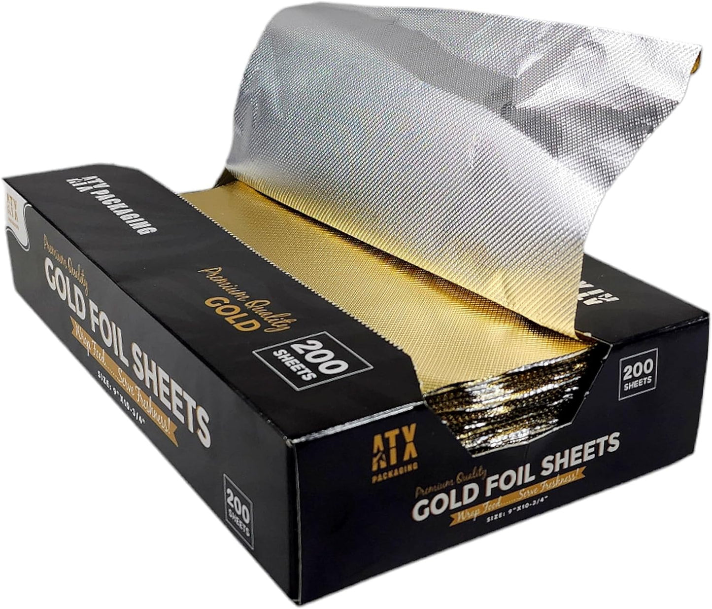 ATX  9" x 10.75" Gold Pop-Up Foil Sheets 12 x 200/CS