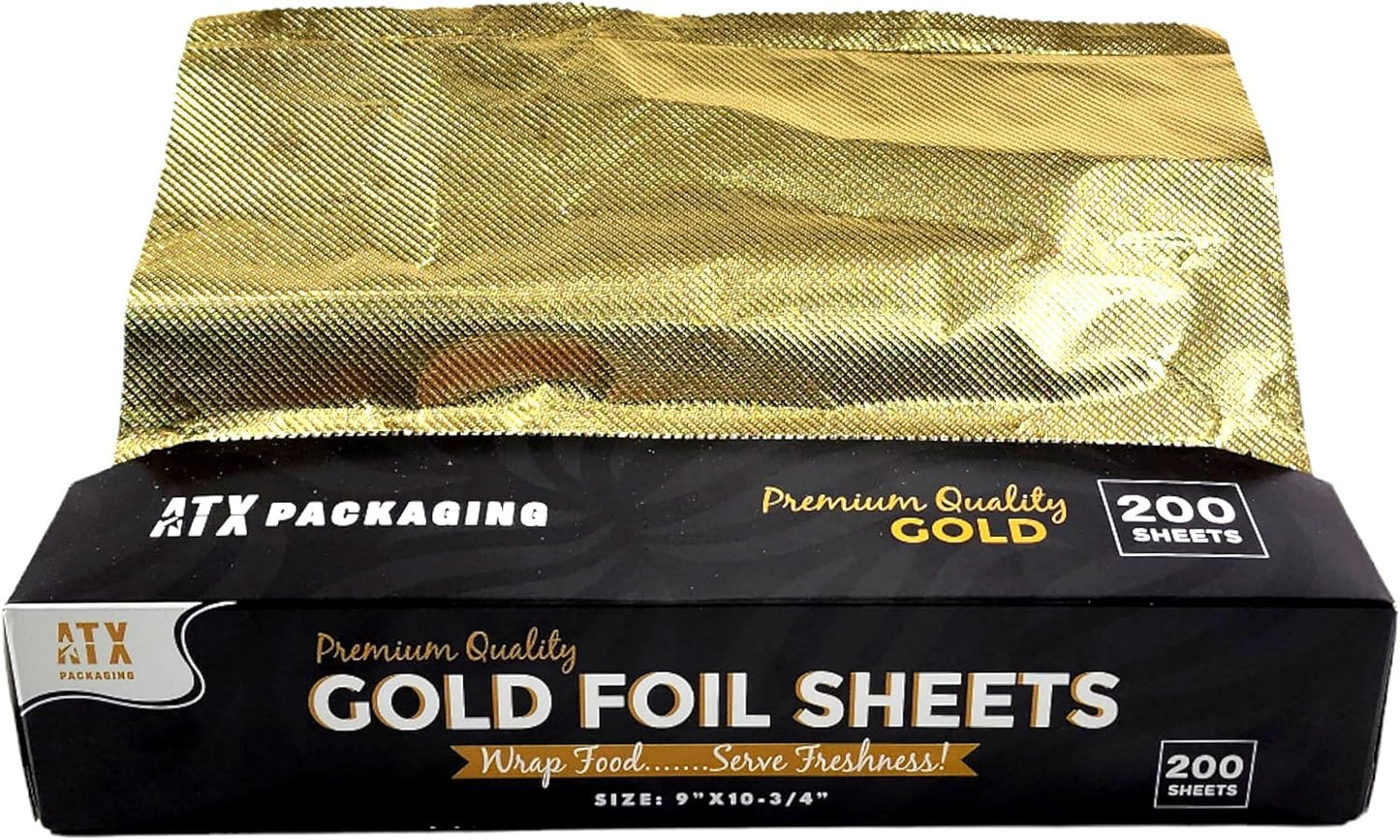 ATX  9" x 10.75" Gold Pop-Up Foil Sheets 12 x 200/CS