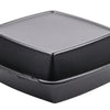 Dart 9x9 BLACK Large Foam Hinged Container 200/CS