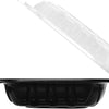Karat 8"x8" Premium PP Hinged Container, Take Out Food Containers - 150/Case