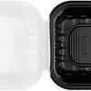 Karat 8"x8" Premium PP Hinged Container, Take Out Food Containers - 150/Case