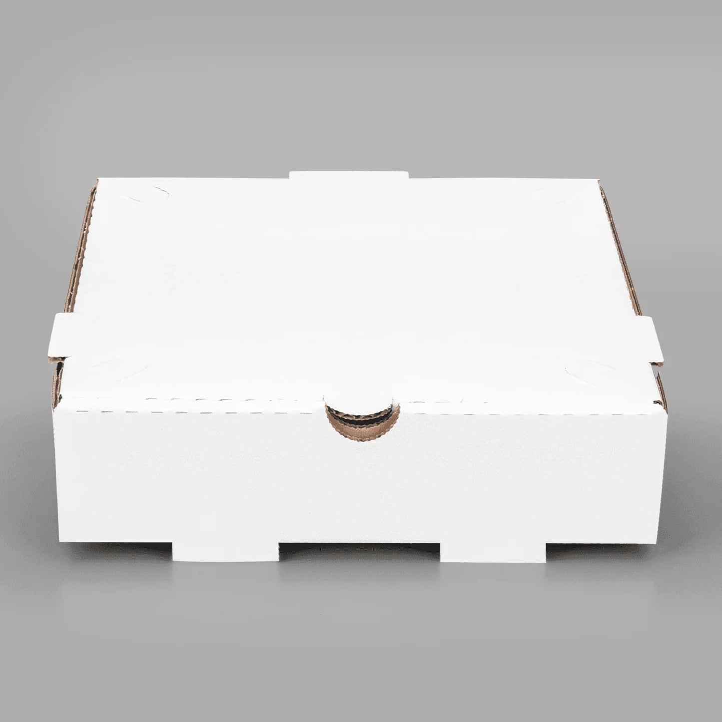 12"x12"x2" WHITE Corrugated Pizza Box - 50/CASE