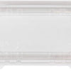 Karat 9"x5" Clear PET Hinged Food Containers - 250/CASE