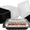 Karat 9"x6" Premium PP Hinged Container, Take Out Food Containers - 150/Case