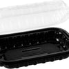 Karat 9"x6" Premium PP Hinged Container, Take Out Food Containers - 150/Case