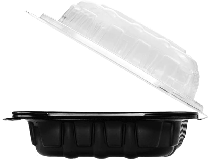 Karat 9"x6" Premium PP Hinged Container, Take Out Food Containers - 150/Case