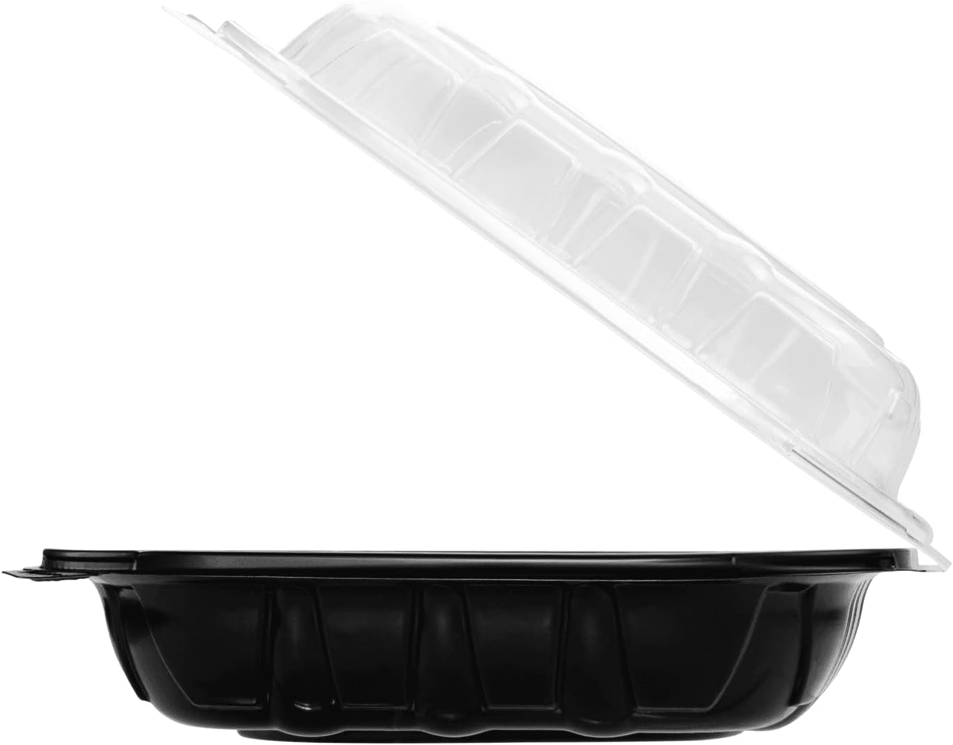 Karat 9"x9" Premium PP Hinged Container, Take Out Food Containers - 150/Case