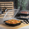Karat 9"x9" Premium PP Hinged Container, Take Out Food Containers - 150/Case