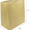 X-LARGE 16.9" x 17.7" x 9.4" Brown Paper Shopping Bag 150/CS