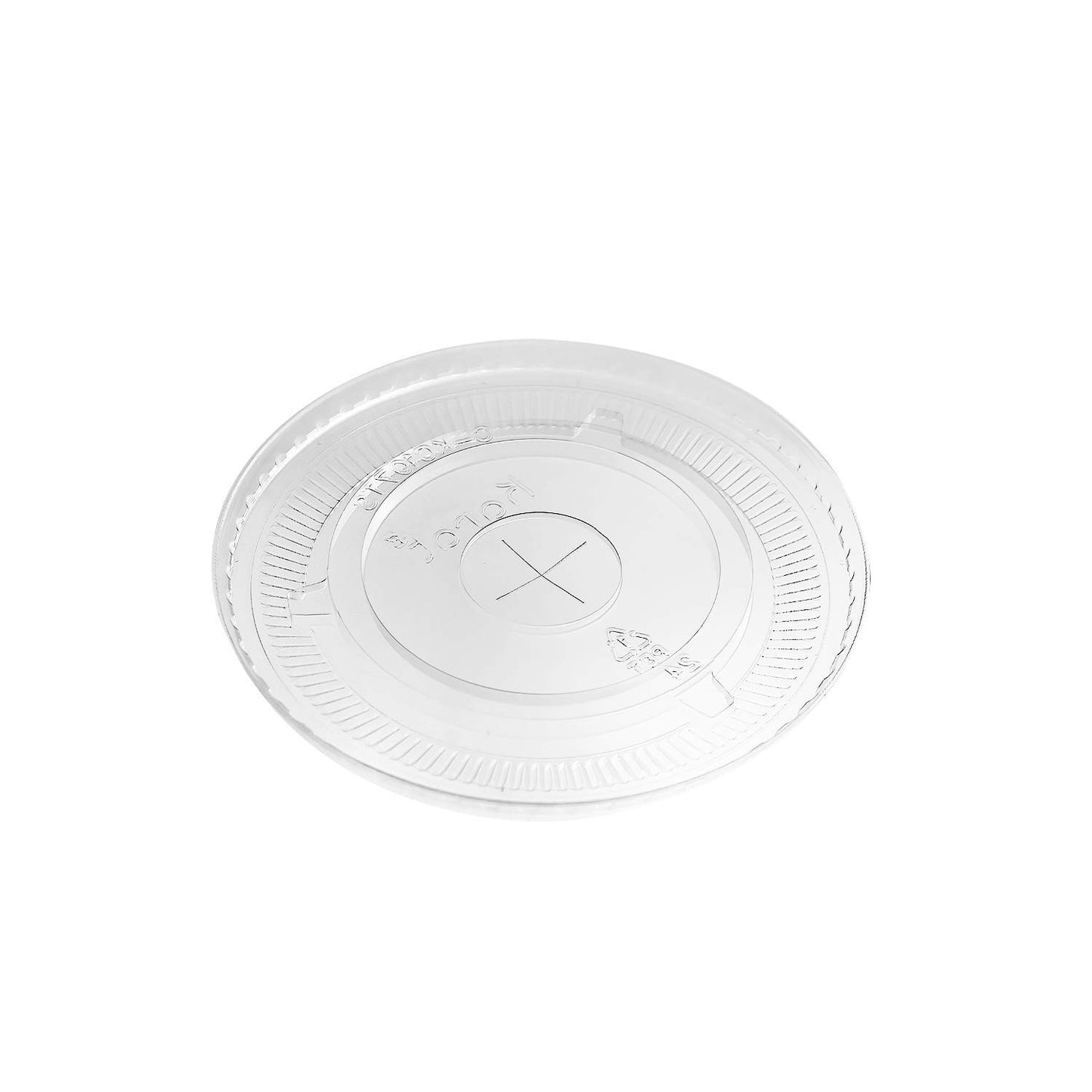 Flat Straw Slot Lid for 32 oz. Clear Drinking Cup 500/CS